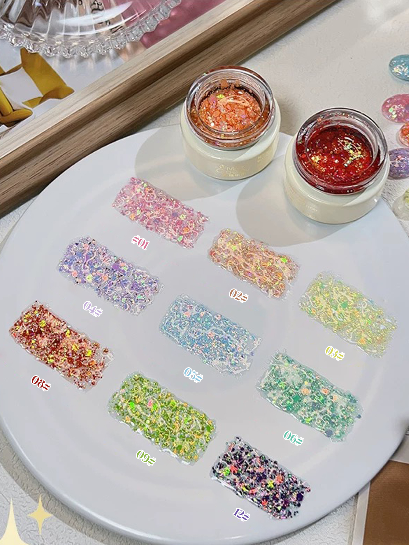 12PCS 2026 Spring/Summer New T - Nail Art Trend 2026 ulasan dan harga