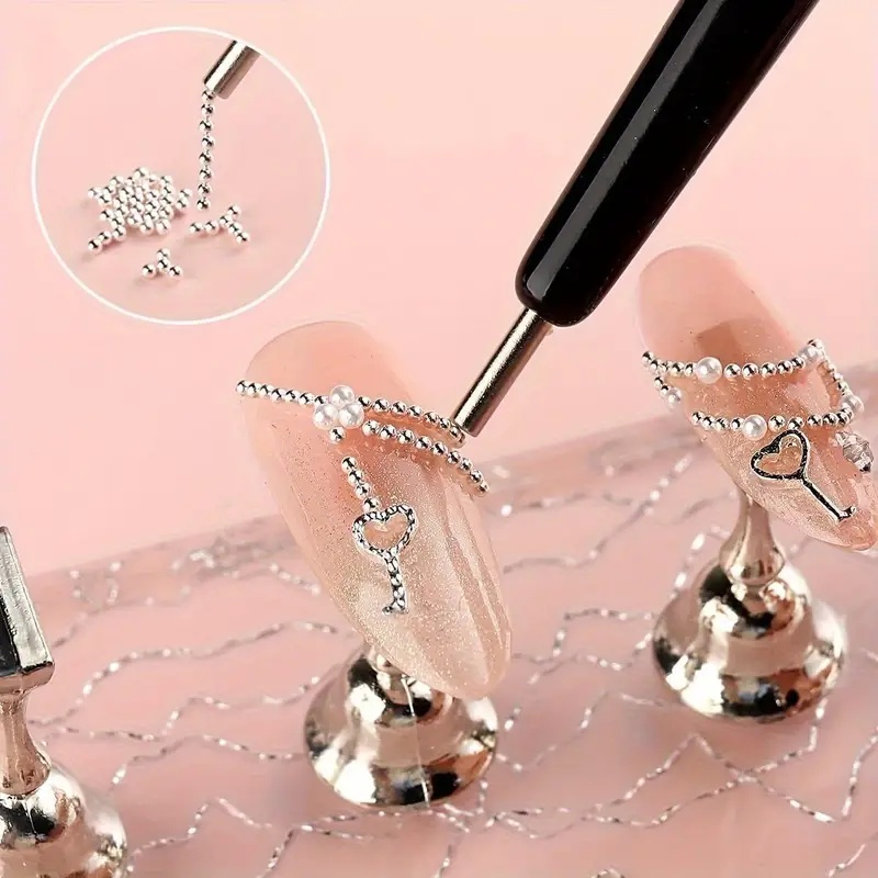 12Grids Mini Caviar Beads Nail - Nail Art Vampire ulasan dan harga