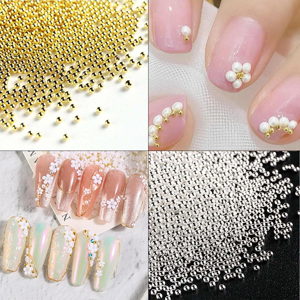 12Grids Mini Caviar Beads Nail - Nail Art Vampire ulasan dan harga