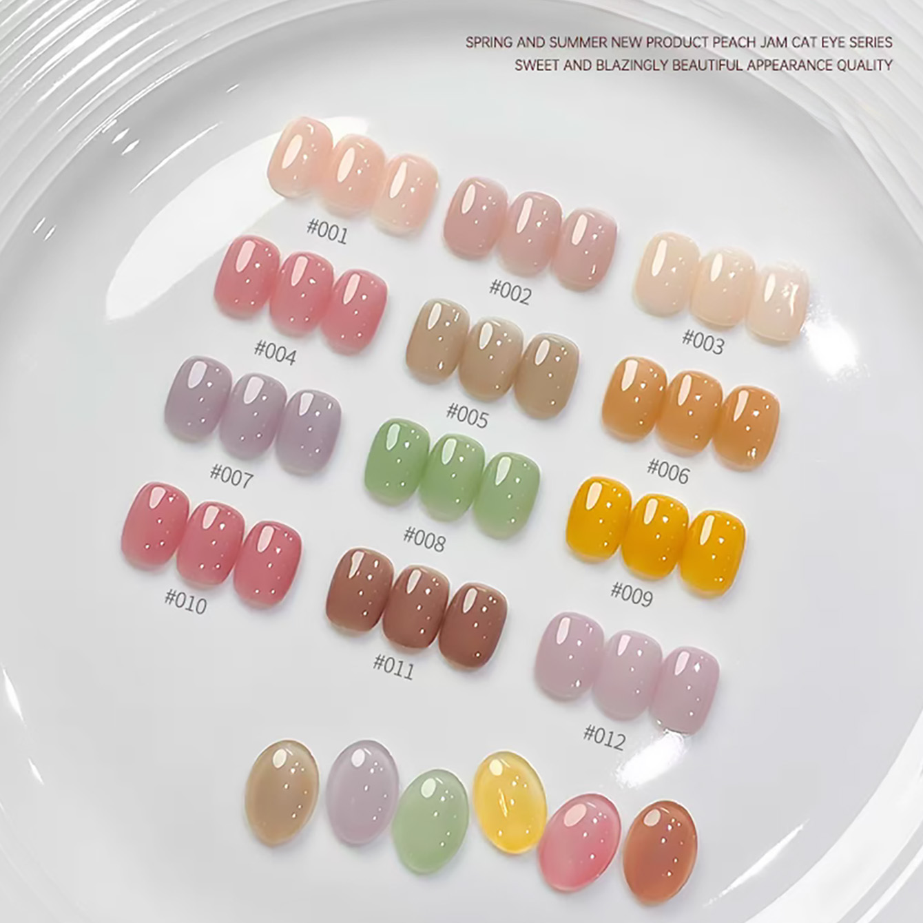 1pcs TC Ice Transparent Gentle - Nail Art Ice Blue ulasan dan harga