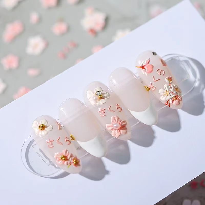 Viral Floral Bee Nail Art Stic - Nail Art Viral ulasan dan harga
