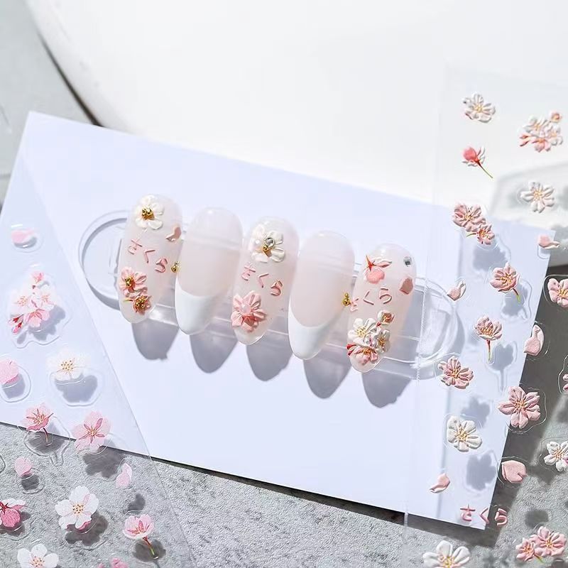 Viral Floral Bee Nail Art Stic - Nail Art Viral ulasan dan harga