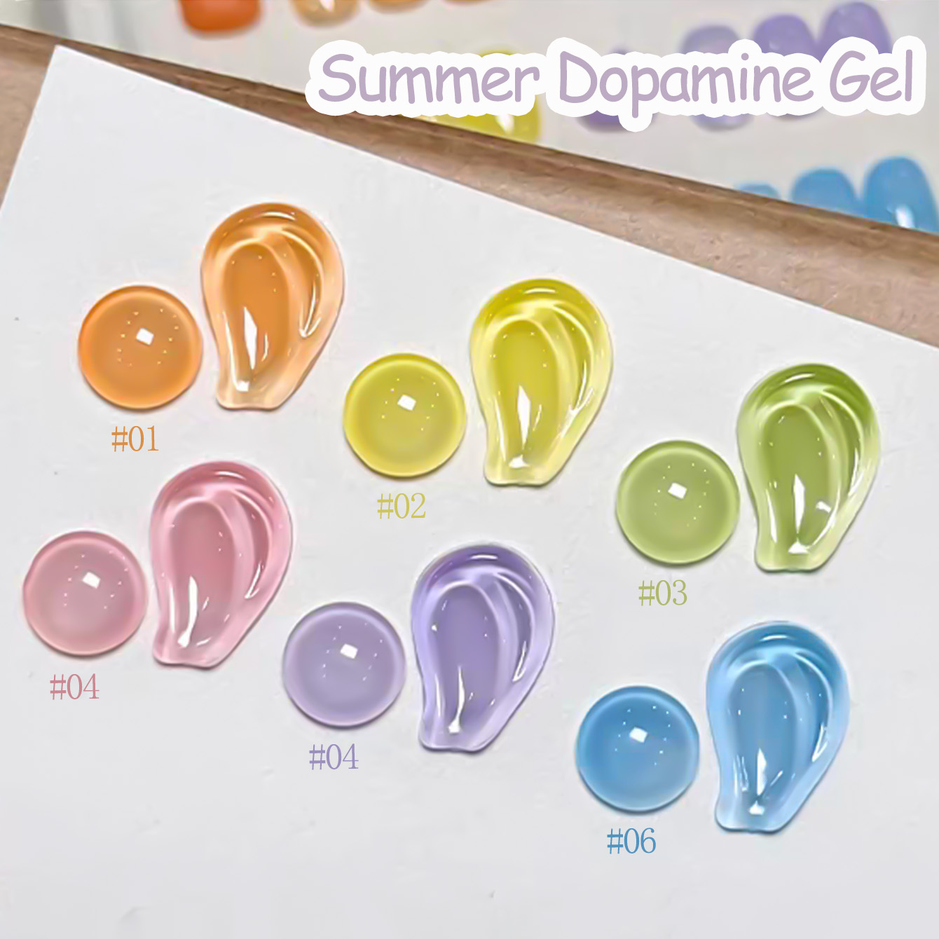 SHAKA 1pcs Popular Romantic Ma - Nail Art Ice Blue ulasan dan harga