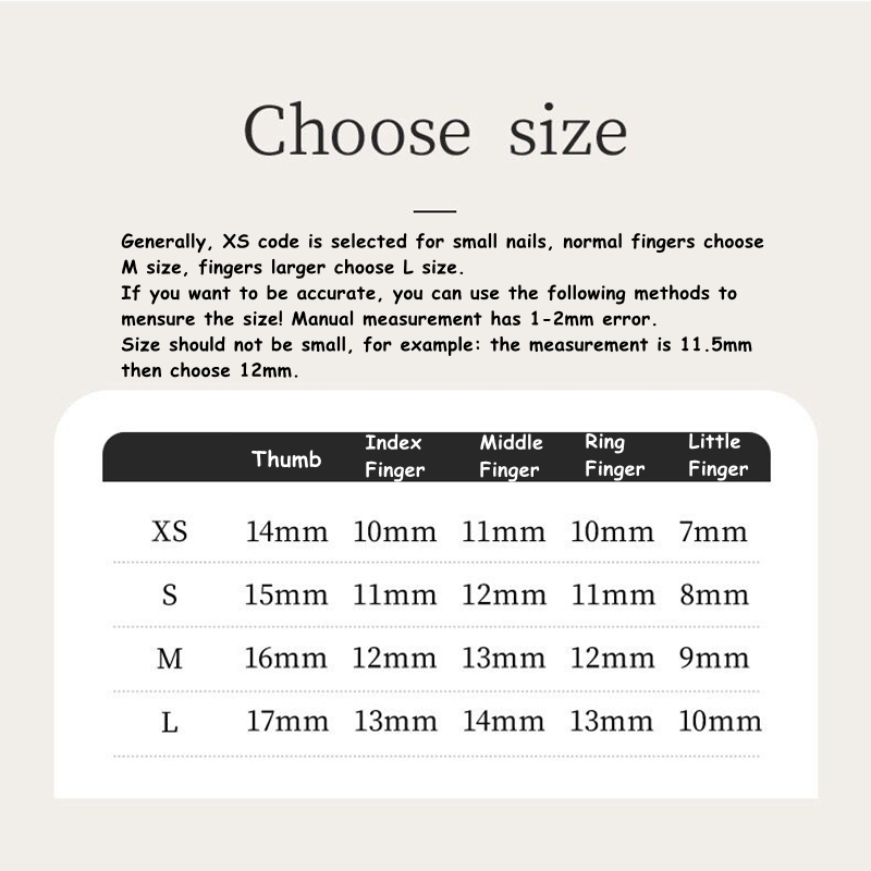 10PC Handmade Press On Nails P - Nail Art Xs ulasan dan harga
