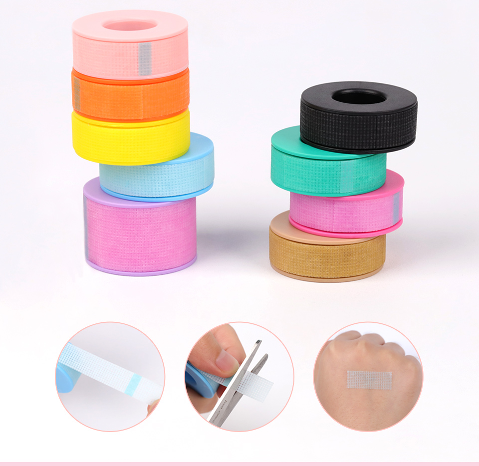New Color Non-woven Tape Stick - Nail Art Extension ulasan dan harga