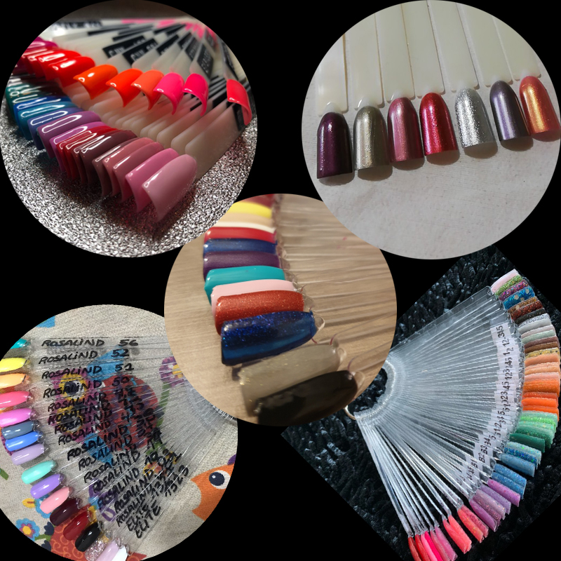 4Color 50pcs False Nail Tips F - Nail Art Viral ulasan dan harga