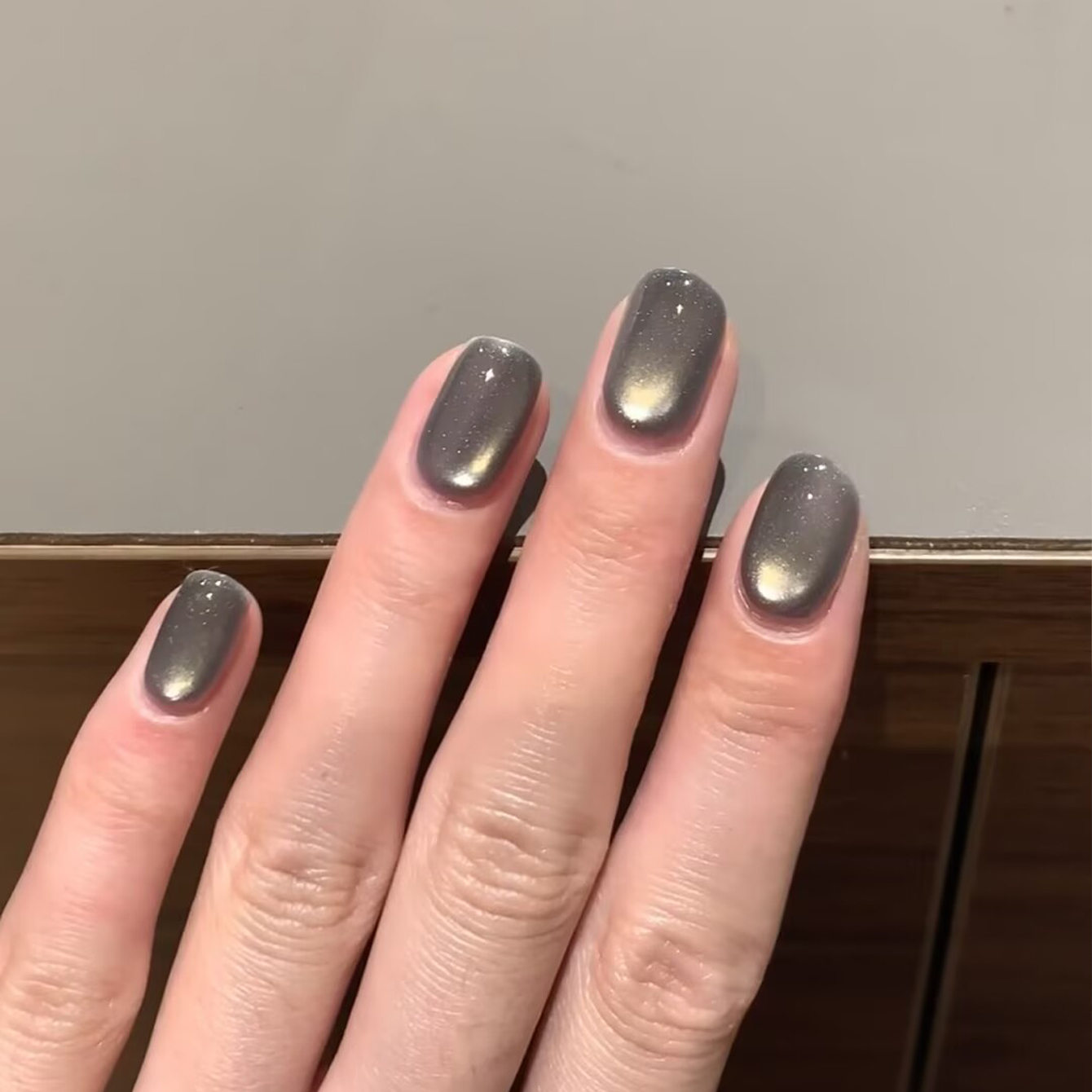 MIANEL 10ML Smoky Ash Cat Eye  - Nail Art Trend 2026 ulasan dan harga