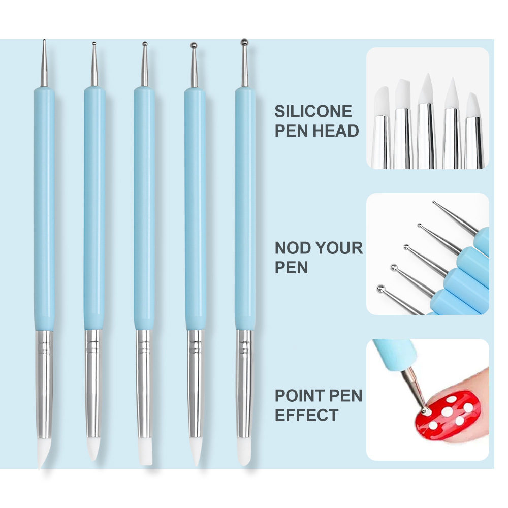 1/3/5/6/pcs/set Nail Art Brush - Nail Art Brush Set ulasan dan harga