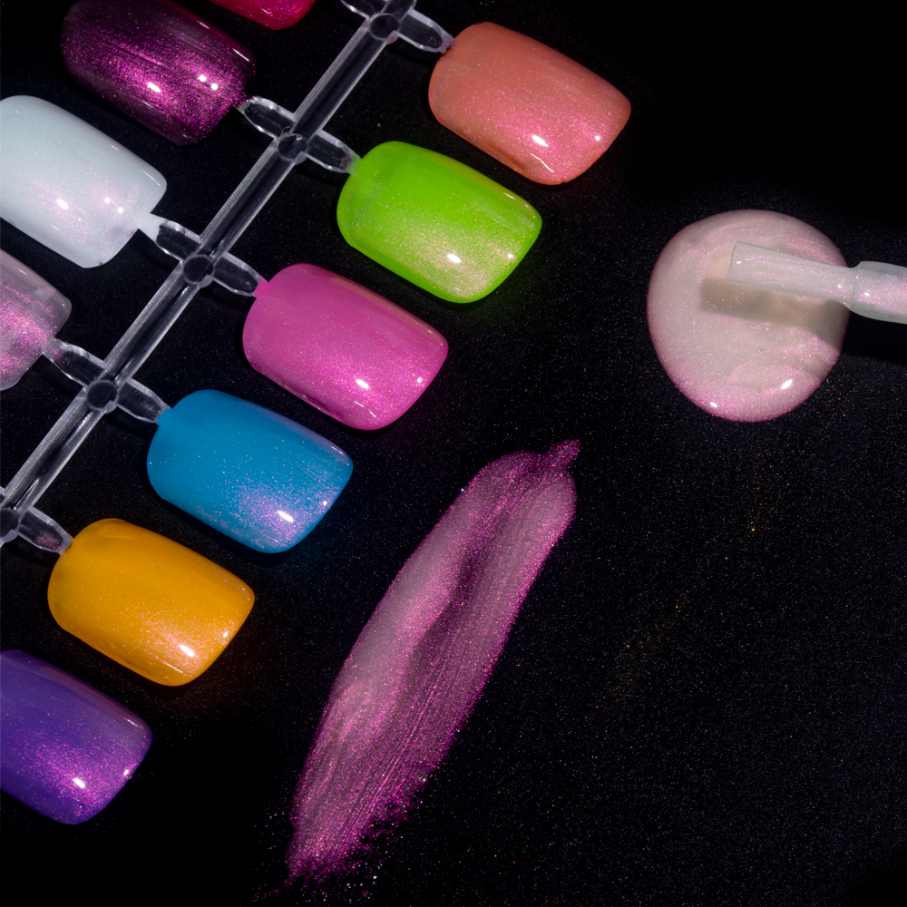 KODIES GEL Glitter Top Coat Au - Nail Glitter Chrome ulasan dan harga
