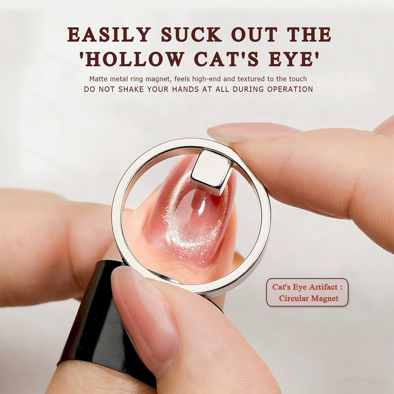 2026 Trending Hollow Cat Eye M - Nail Art Trend 2026 ulasan dan harga