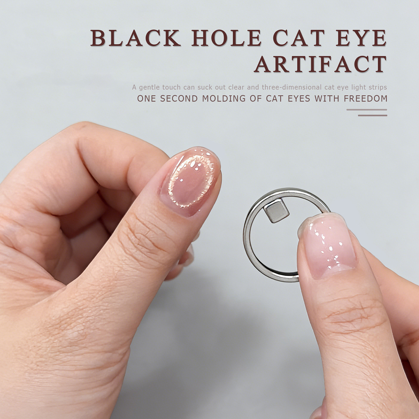 2026 Trending Hollow Cat Eye M - Nail Art Trend 2026 ulasan dan harga